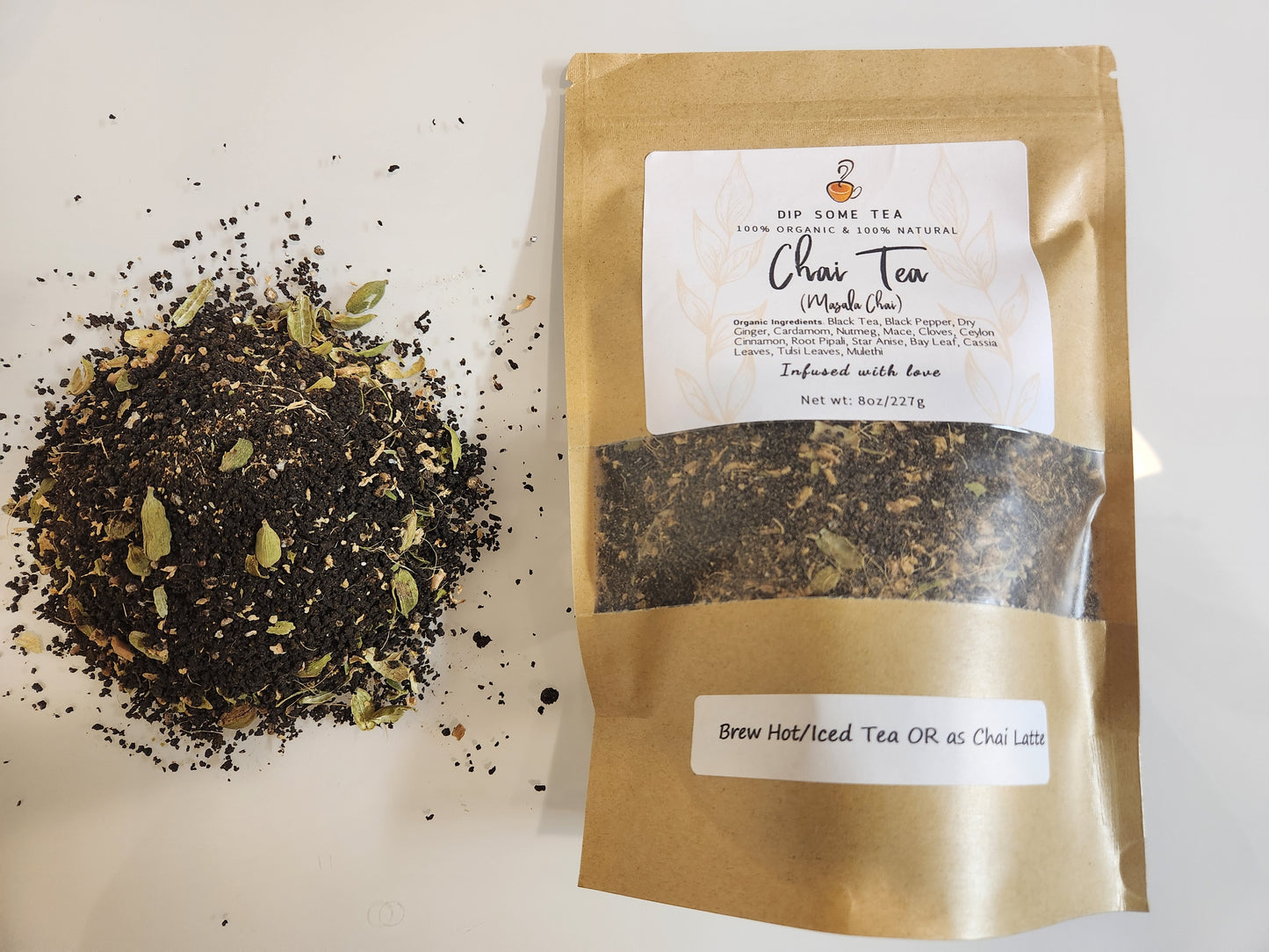 Organic Chai Tea 8 Oz (227gm)