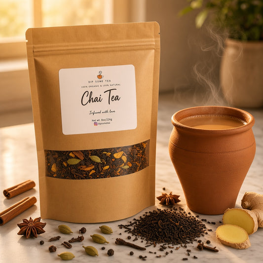DipSomeTea Organic Chai Tea 8 oz