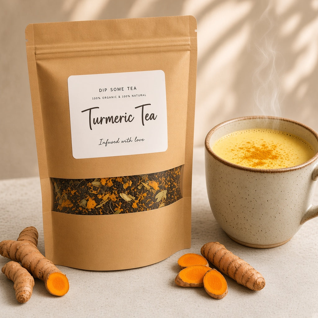 DipSomeTea Organic Turmeric Tea 4 oz